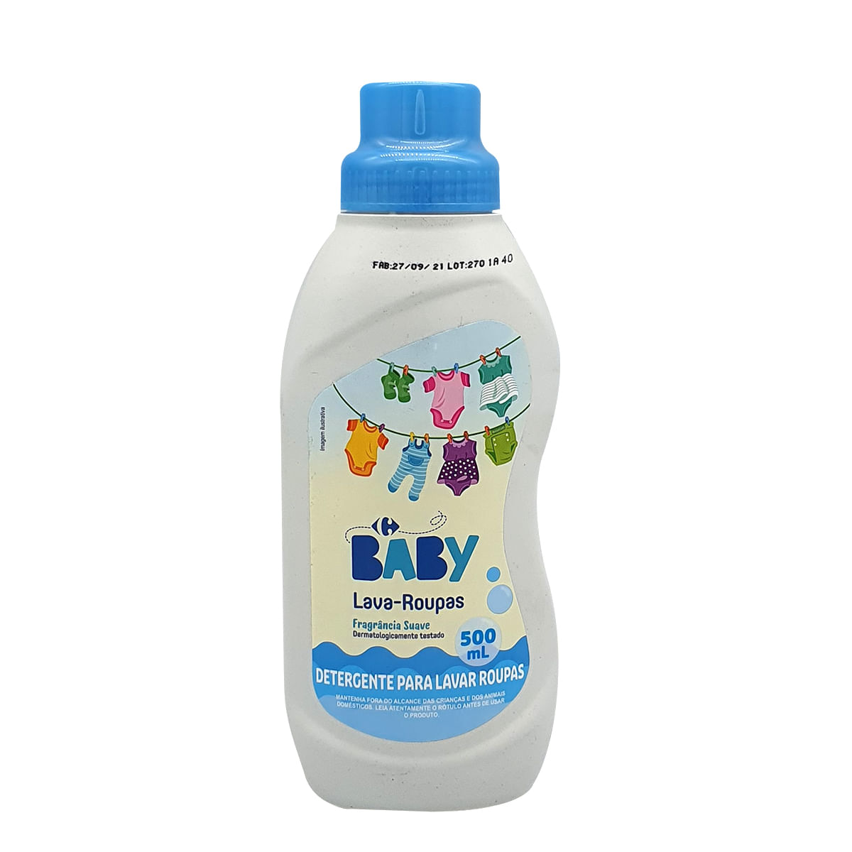 Lava Roupas Liquido Carrefour Baby 500Ml