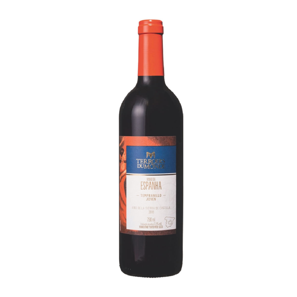 Vinho Tinto Seco Terroirs Du Monde Joven 2018 750ml