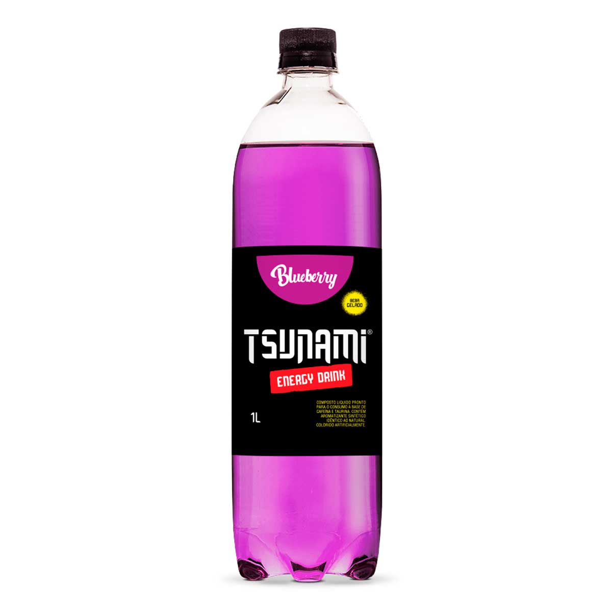 Energético Tsunami Blueberry Pet 1 L