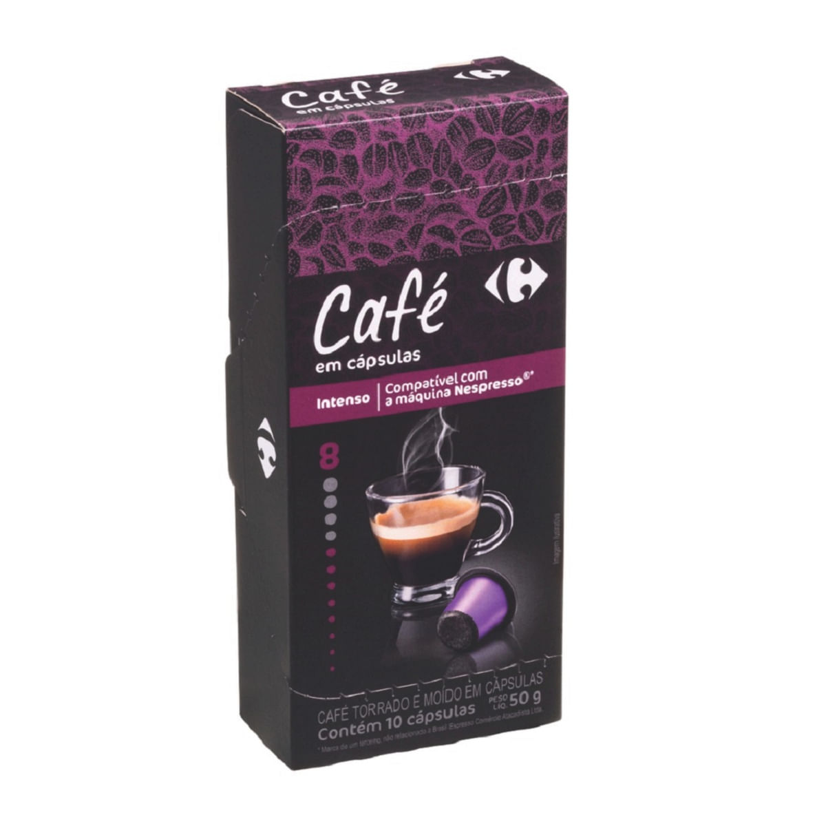 Café Expresso Carrefour Intenso 10 Cápsulas