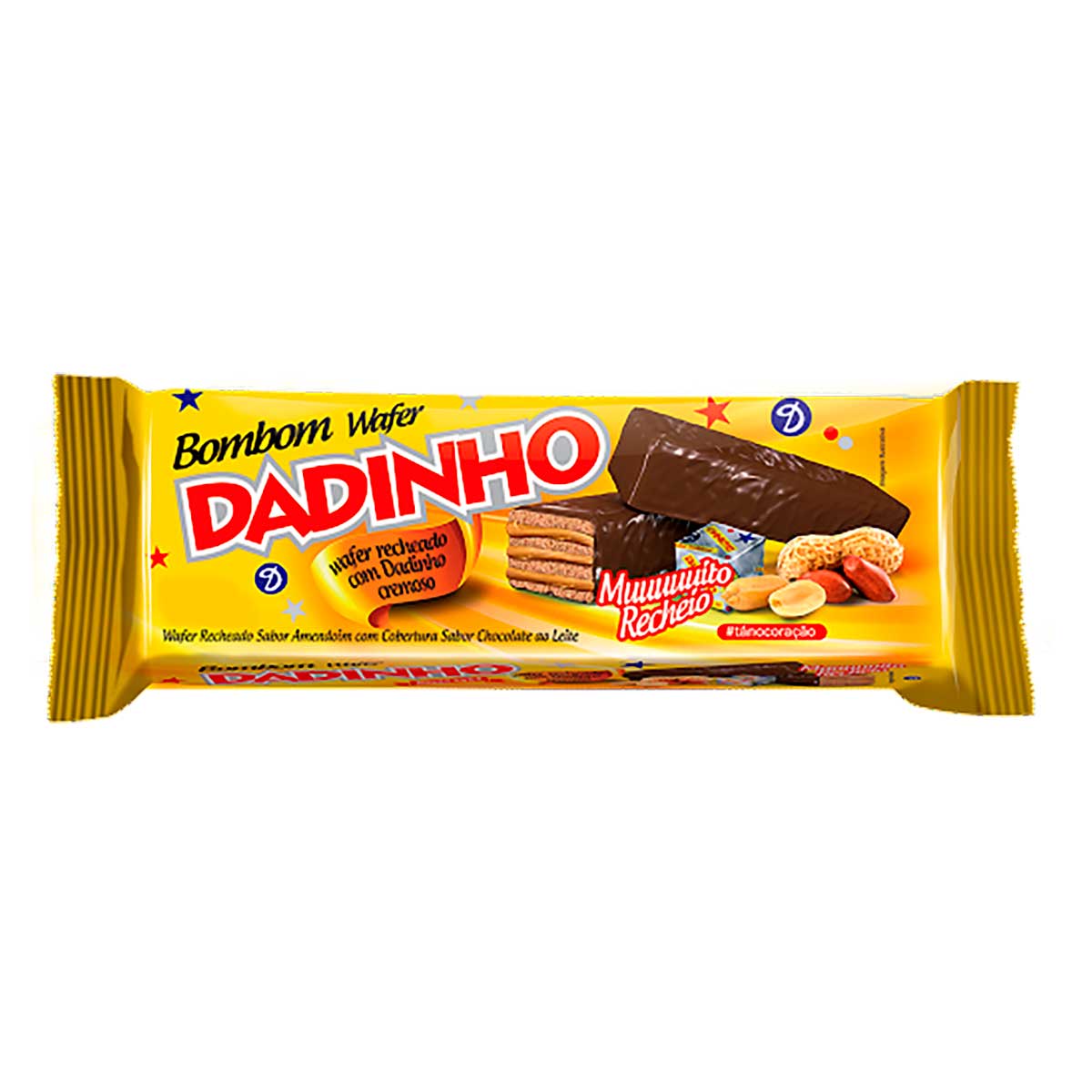 Chocolate bombom Wafer Dadinho 105 g