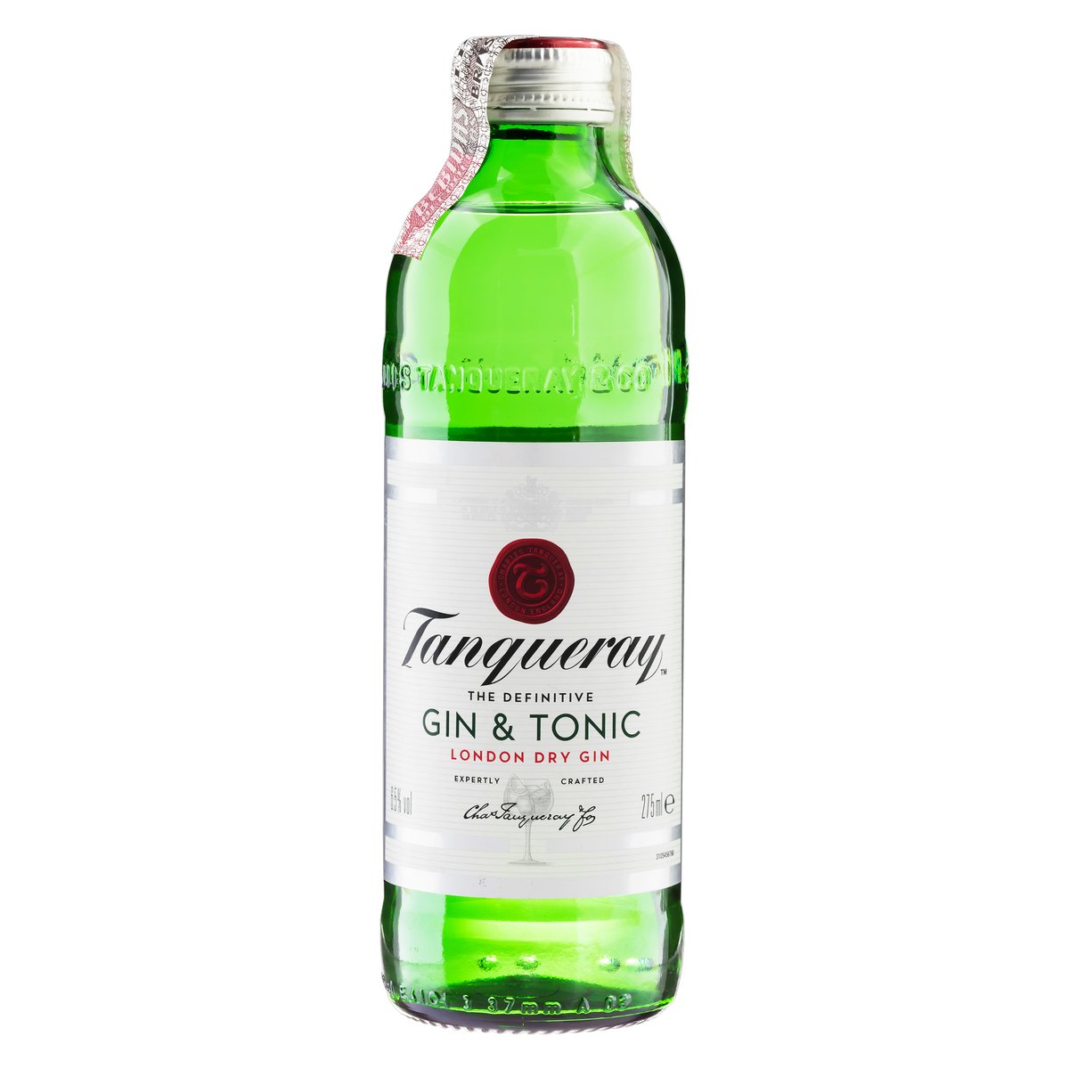 Gin &amp; Tonic London Dry Tanqueray 275ml