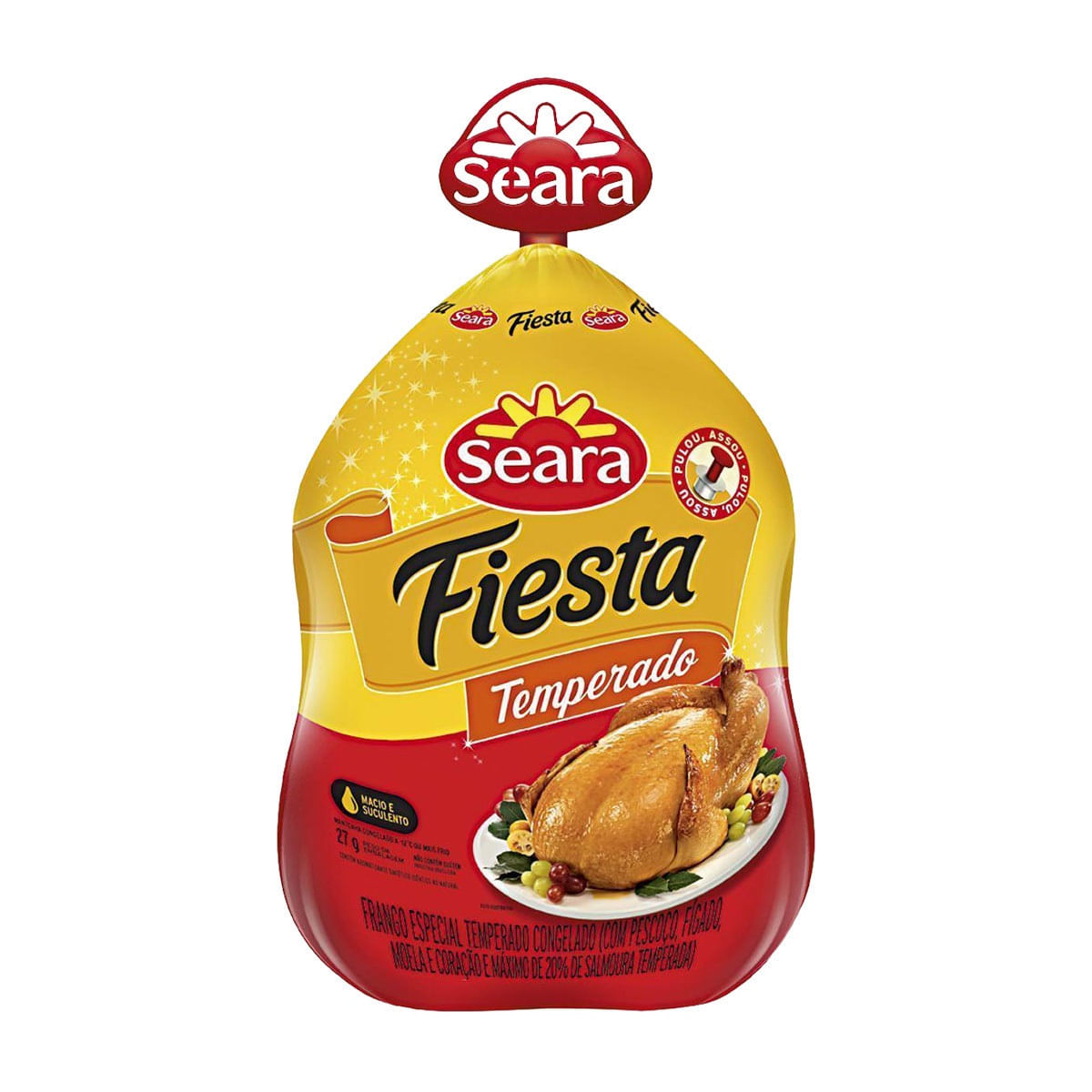 Fiesta Temperado Congelado Seara 2,8Kg