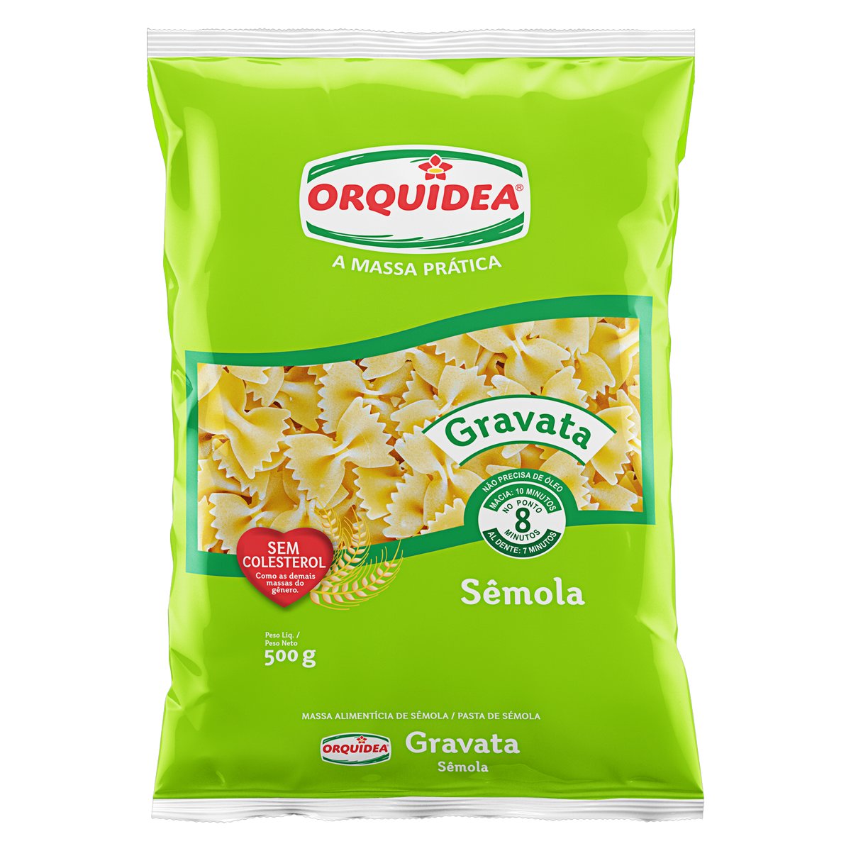 Macarrão de Sêmola Orquídea Gravata 500 g