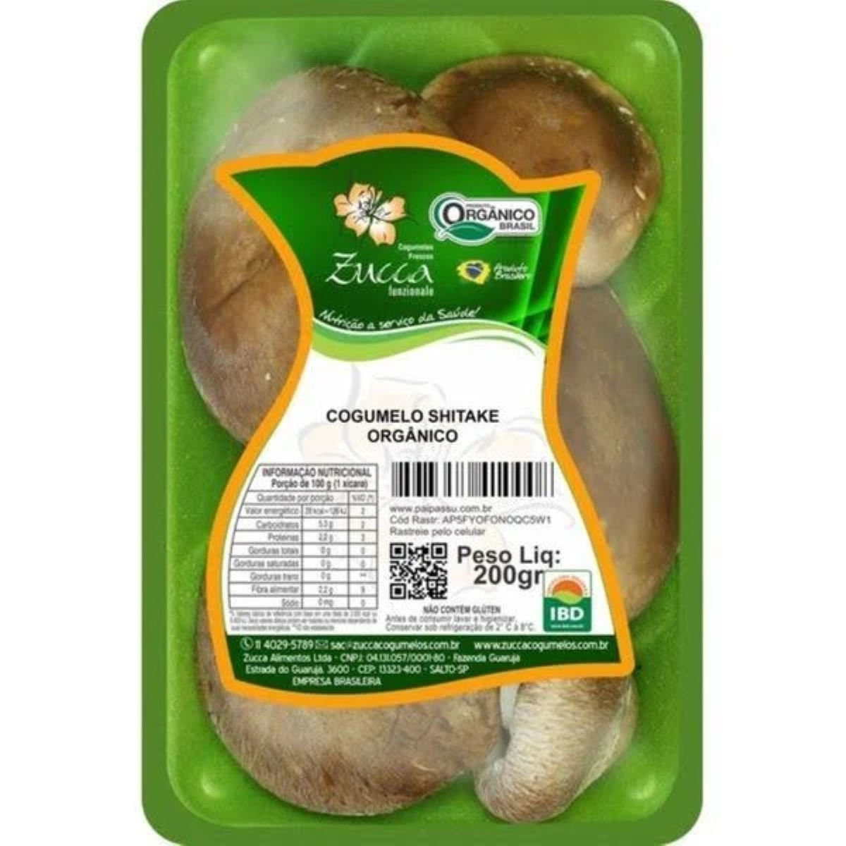 Cogumelo Shitake Funzionale Zucca 200 g