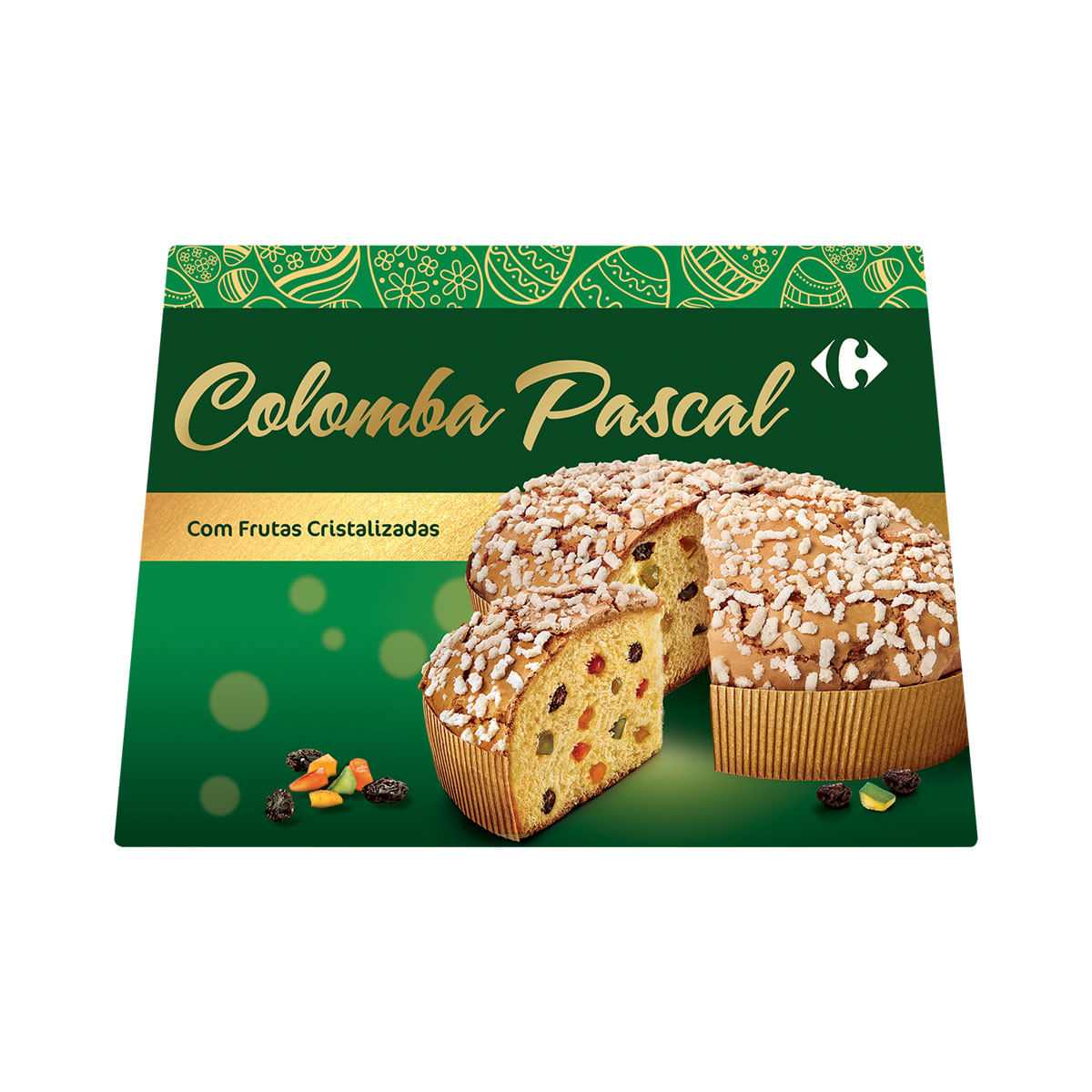 Colomba Pascal Frutas Cristalizadas Carrefour 400g