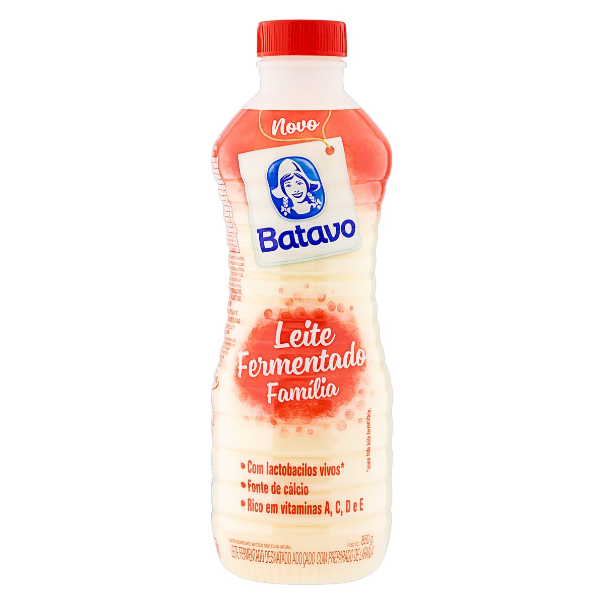 Leite Fermentado Desnatado Batavo Família 850 g