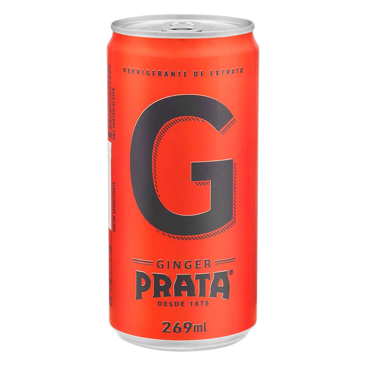 Refrigerante Ginger Prata Lata 269 ml