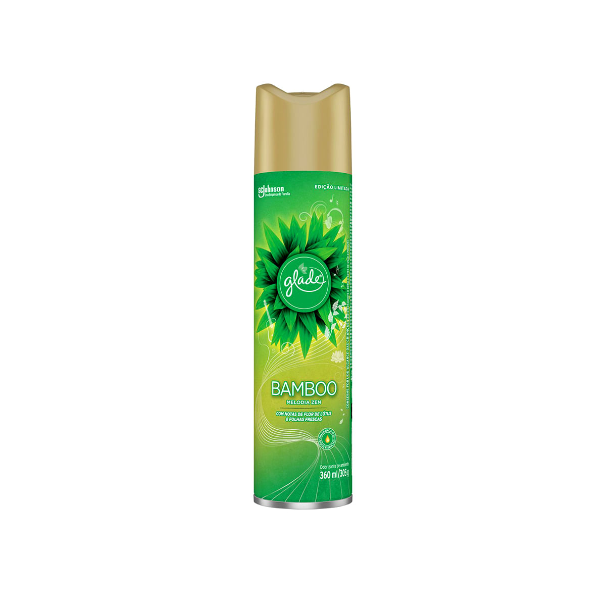 Odorizador Glade Aerosol Bamboo 360ml