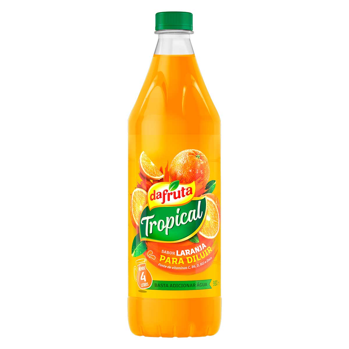 Suco para Diluir de Laranja Dafruta Tropical Garrafa 950 ml