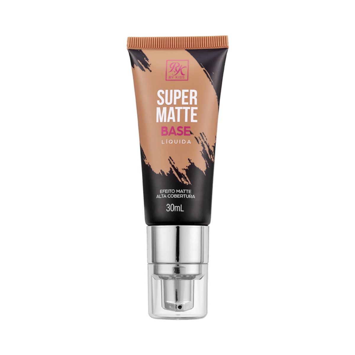 Base Líquida Super Matte Avelã Rk By Kiss com 30 ml