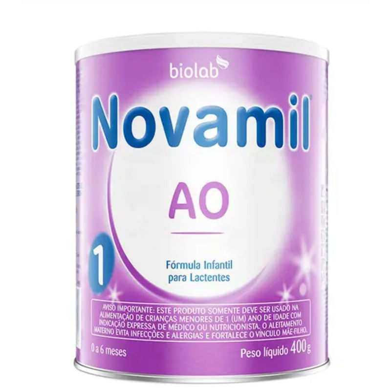 Fórmula Infantil AO1 Biolab Novamil 400 g