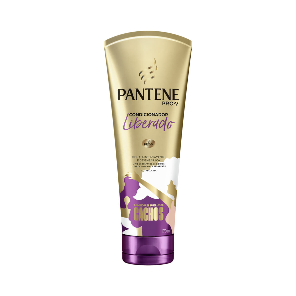 Condicionador Unidas pelos Cachos Bisnaga Pantene 170 ml