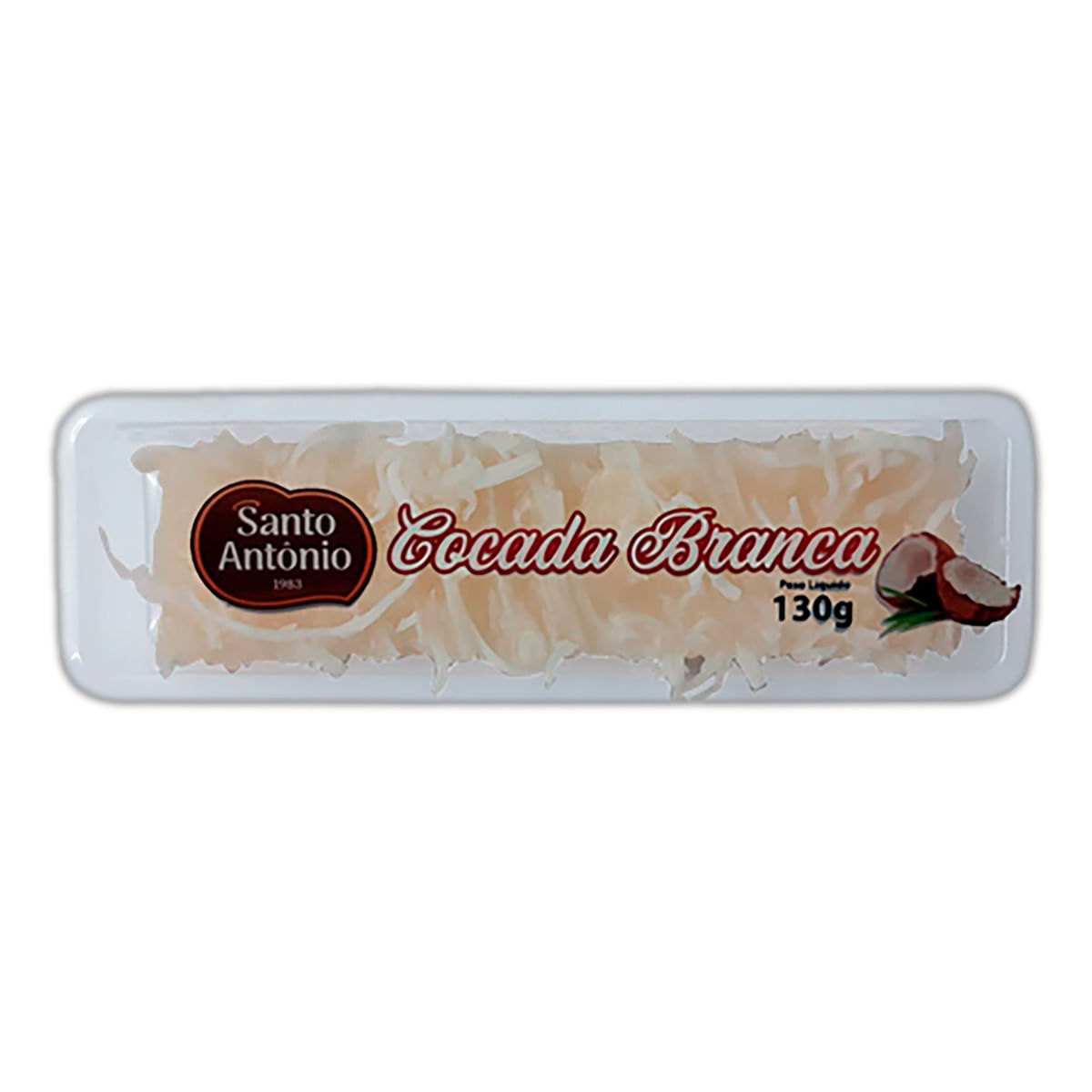 Cocada Branca Santo Antônio Pacote 130 g