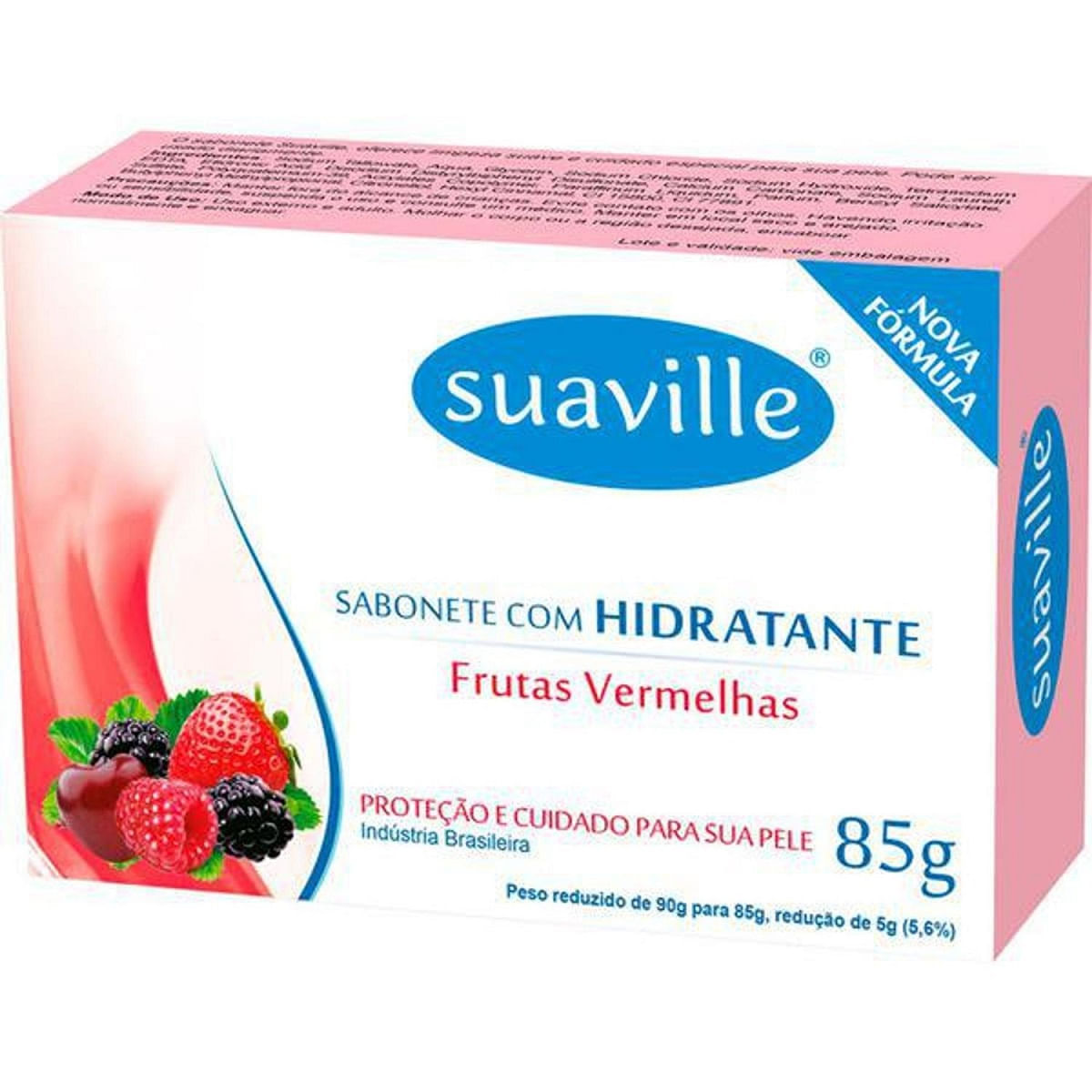 Sabonete Frutas Vermelhas Suaville 85 g