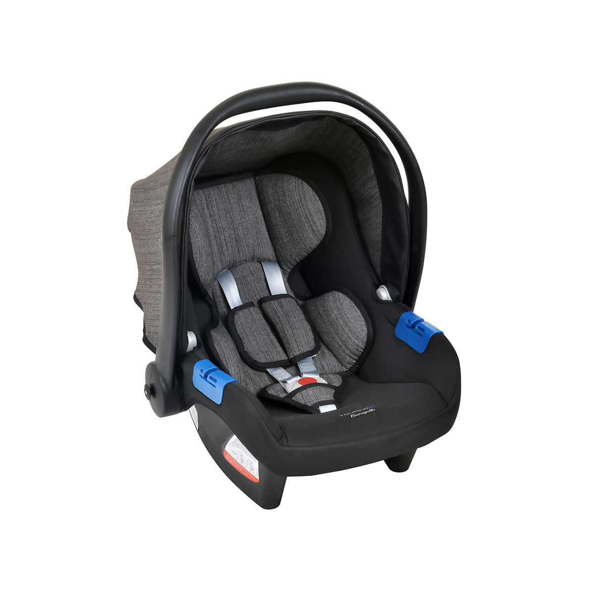 Bebê Conforto Burigotto Touring X Preto Suporta de 0 a 13 Kg