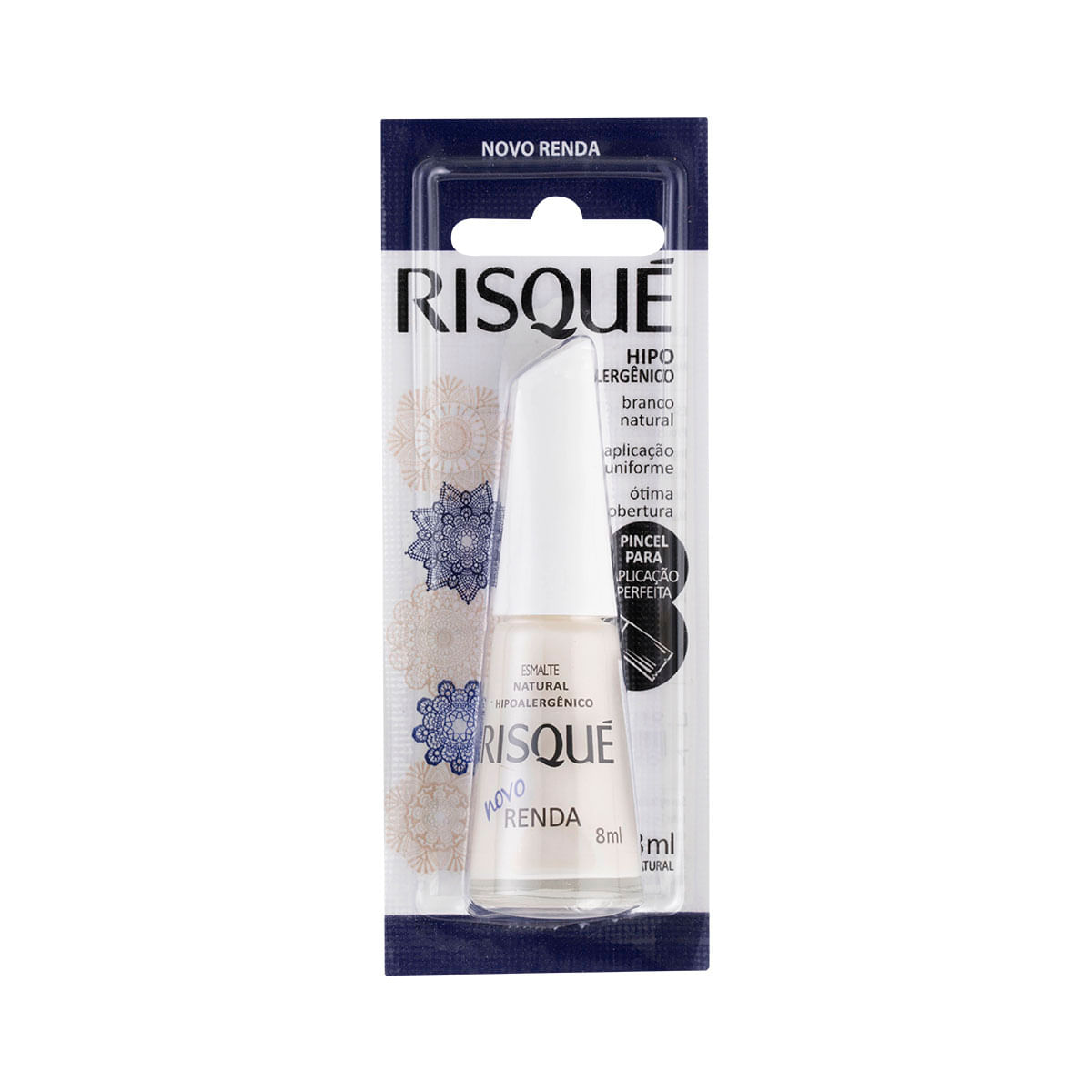 Esmalte Risqué Novo Renda 8ml