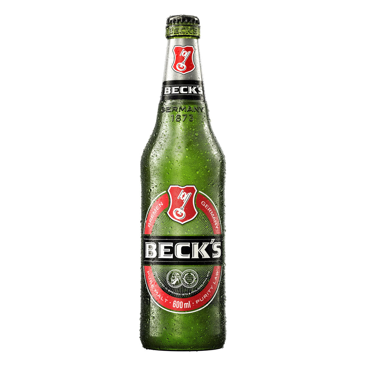 Cerveja Becks Puro Malte 600ml Garrafa