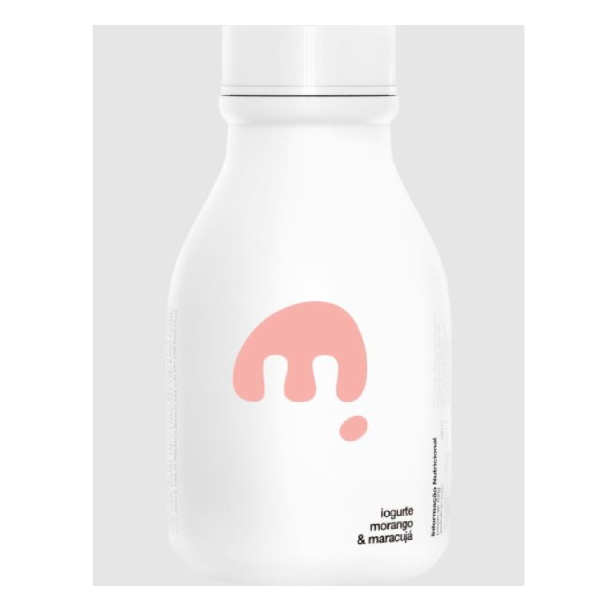 Iogurte Zero Lactose Desnatado Moo Drink Morango e Maracujá 250 g