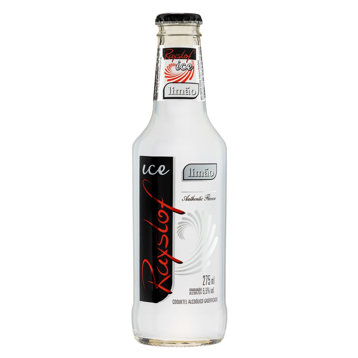 Coquetel Alcoólico Gaseificado Limão Rayslof Ice Garrafa 275 ml