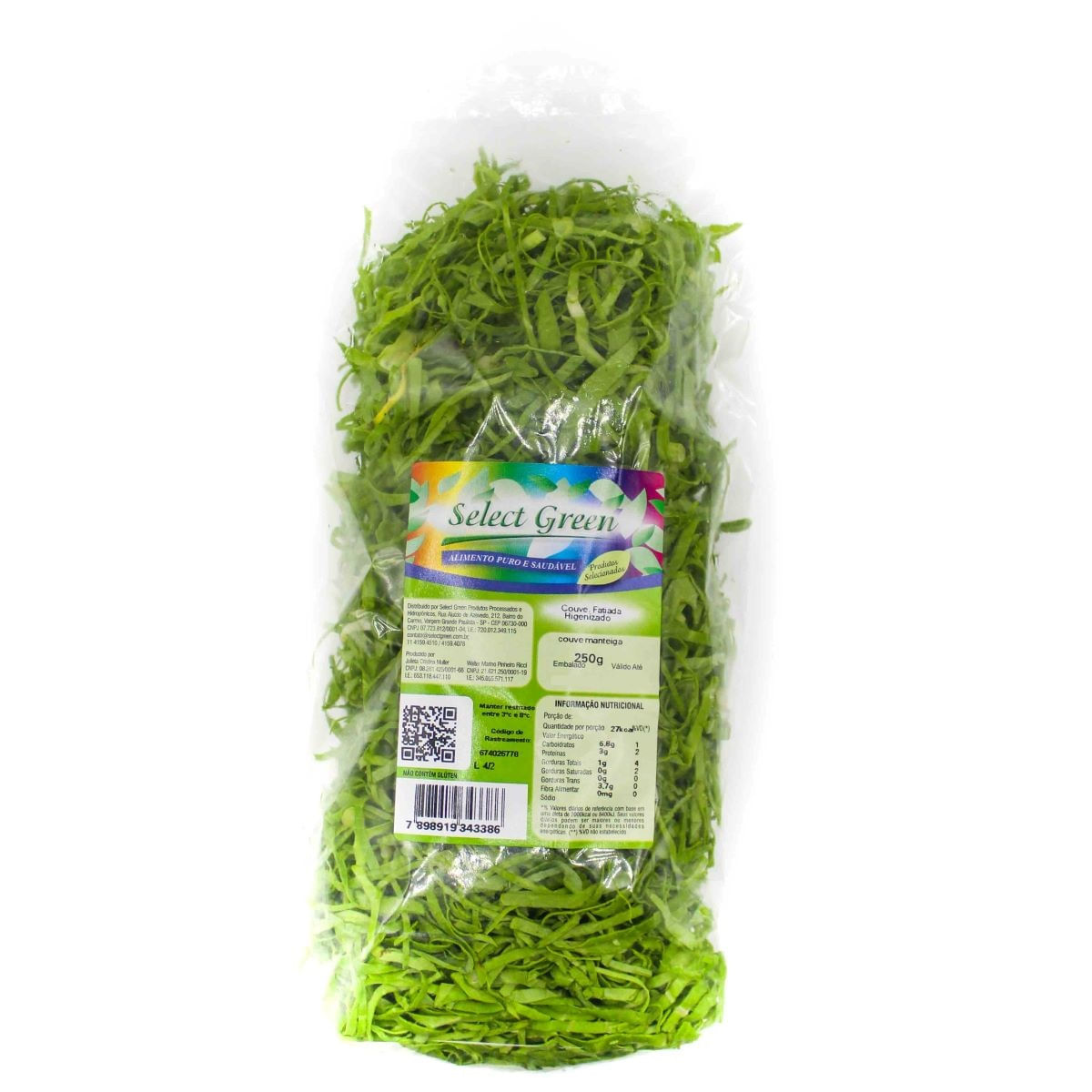 Couve Manteiga Fatia higienizado Select Green 200 g