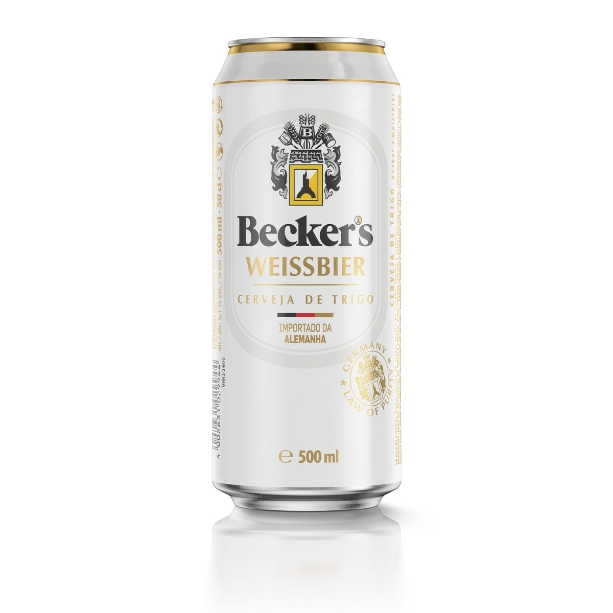 Cerveja Becker&apos;s Weissbier Lata 500 ml