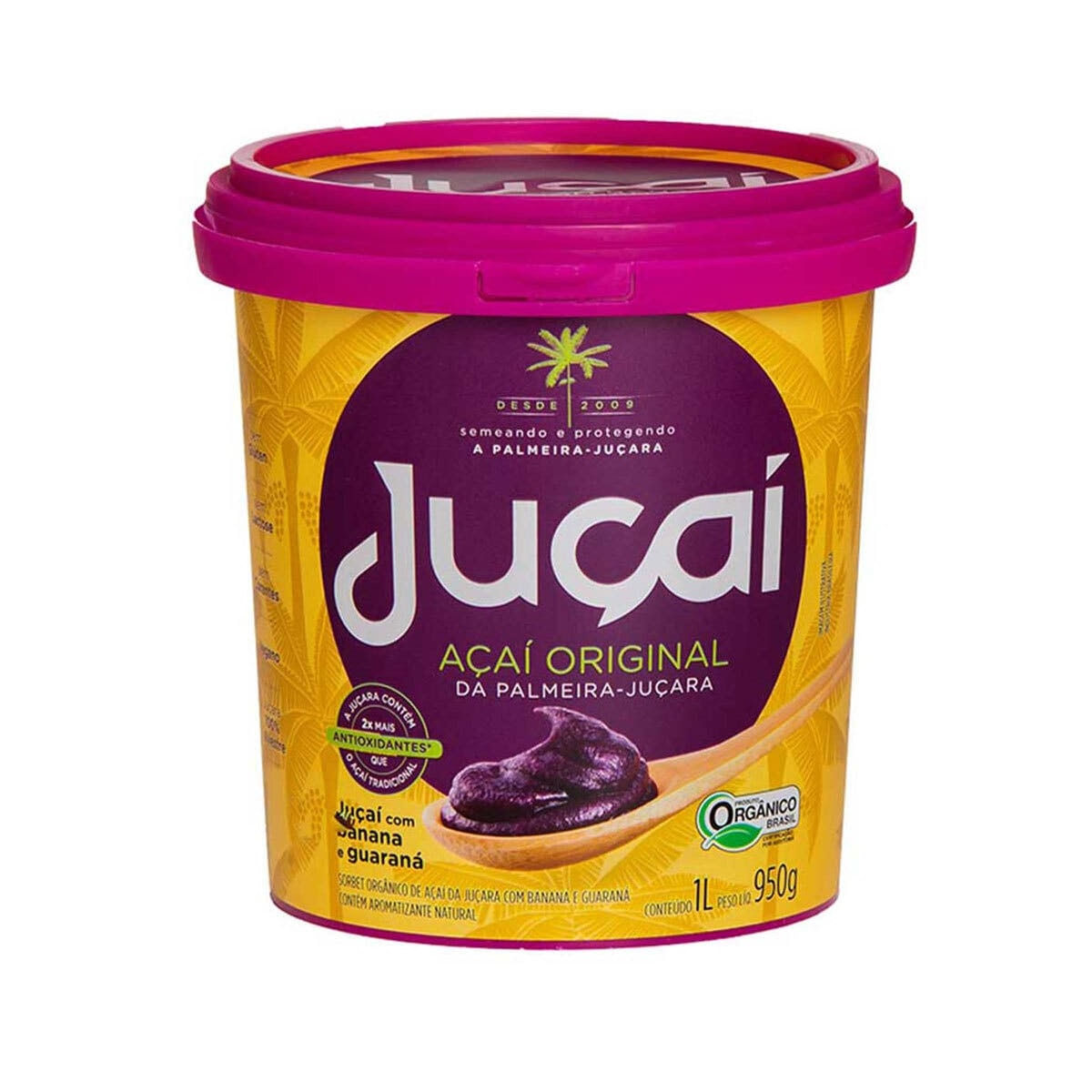 Açaí Pronto Zero Juçaí Banana 1 Litro