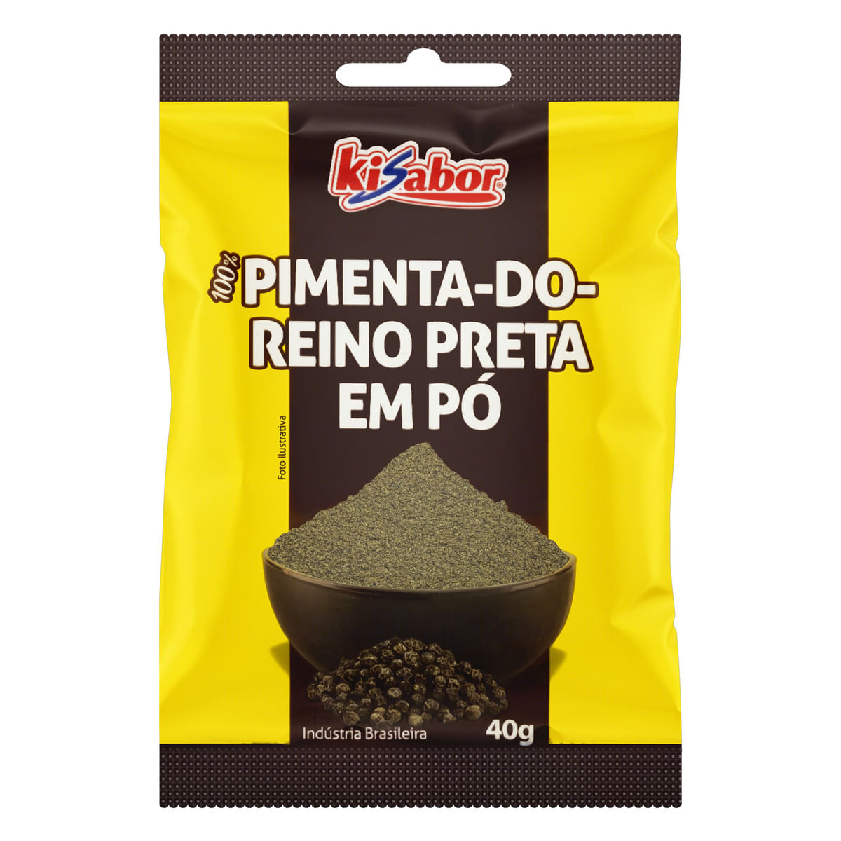 Pimenta do Reino em Pó Kisabor 40 g