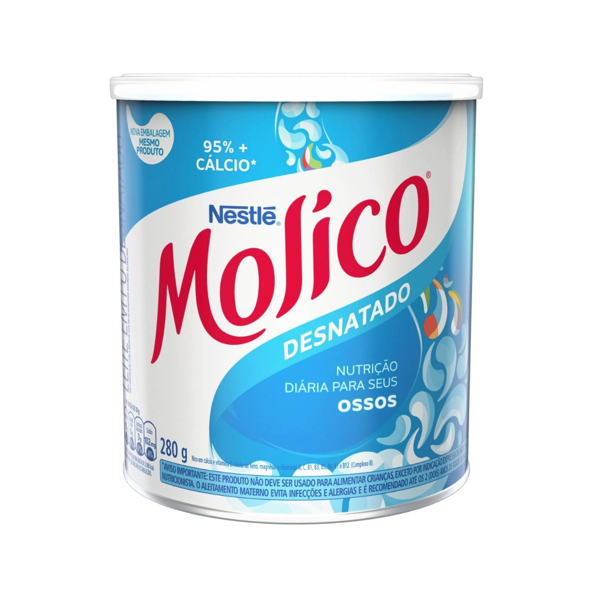 Leite Molico Desnatado Lata 280 g