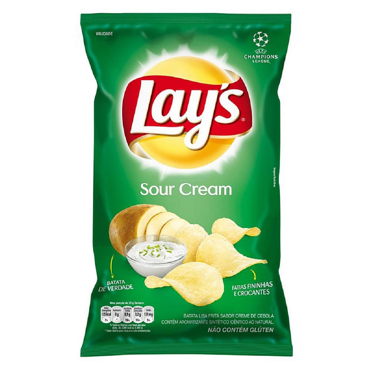 Batata Frita Lays Sour Cream 50 g