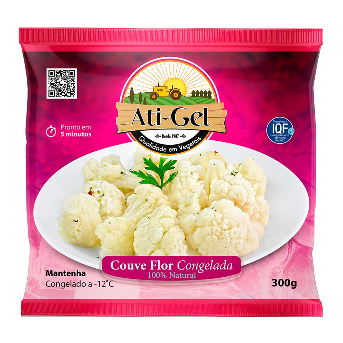 Couve-Flor Congelada Ati-gel 300 g