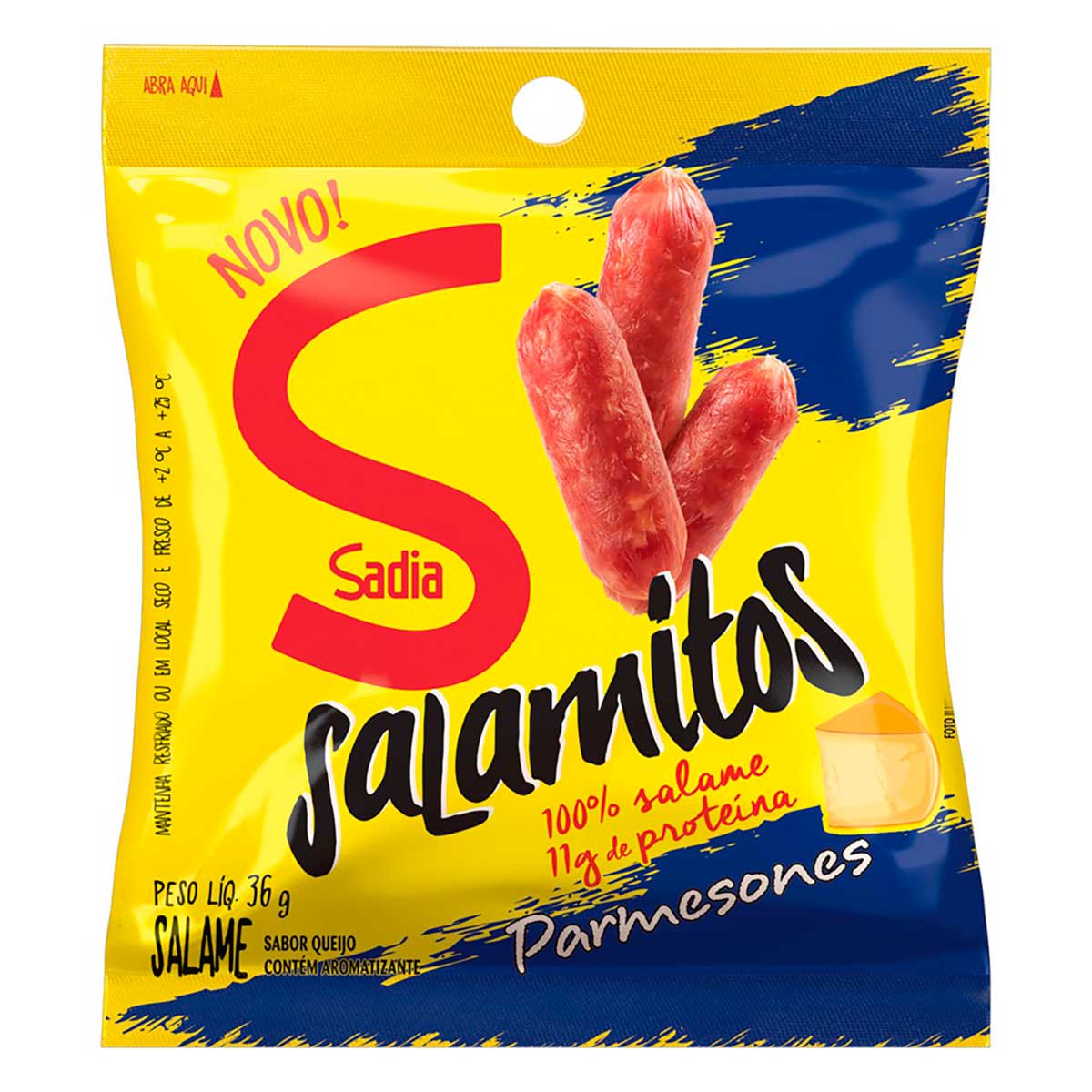 Salame Snack Queijo Sadia 36 g