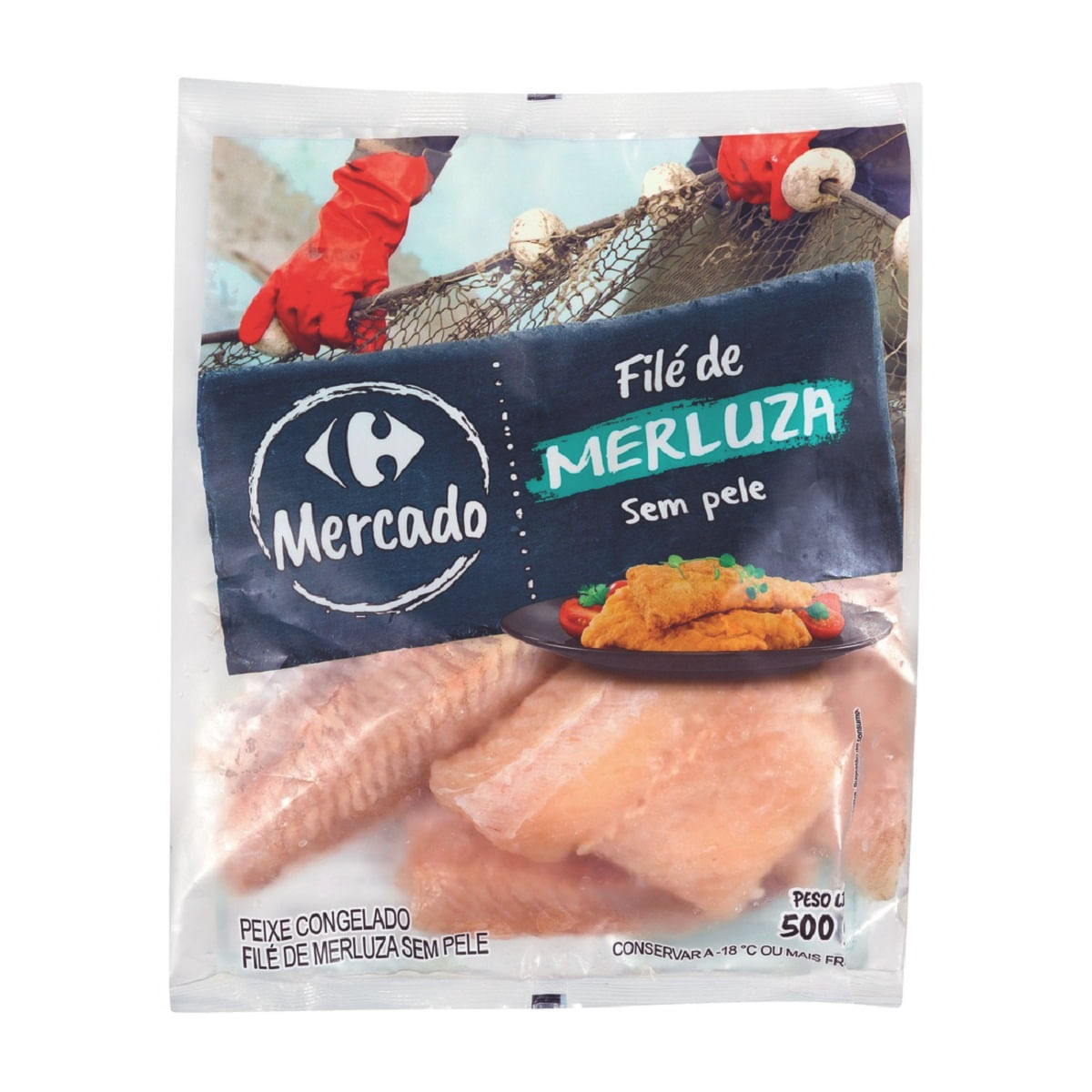 Filé de Merluza Carrefour 500 g