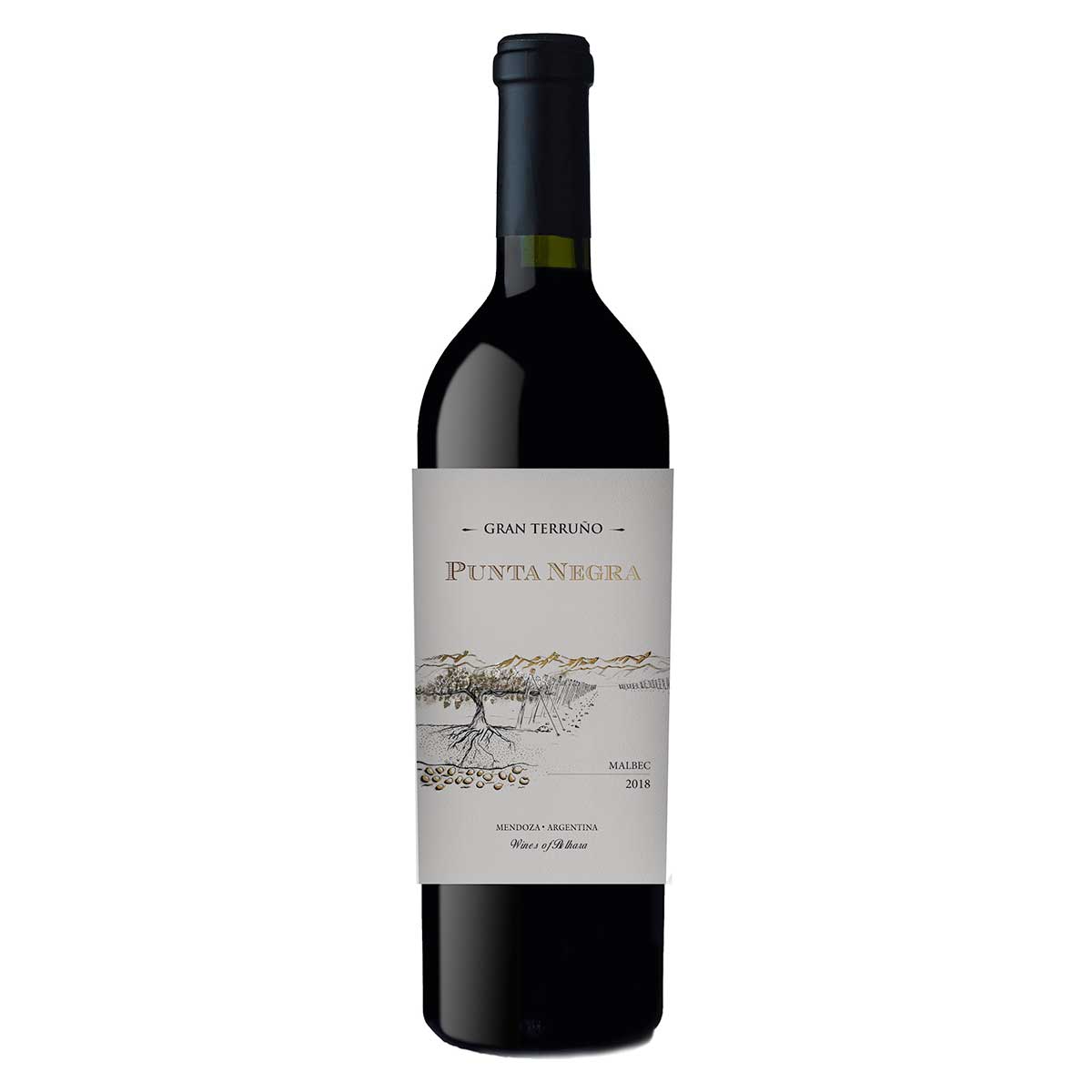 Vinho Tinto Argentino Punta Negra Gran Terruño Malbec 750ml