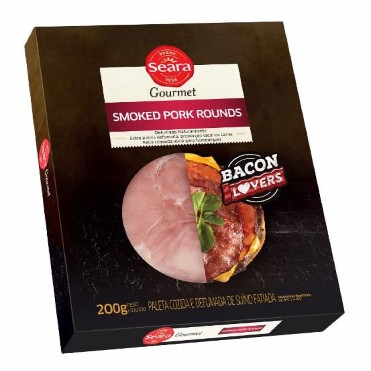 Bacon Smoked Rounds Seara Gourmet 200 g