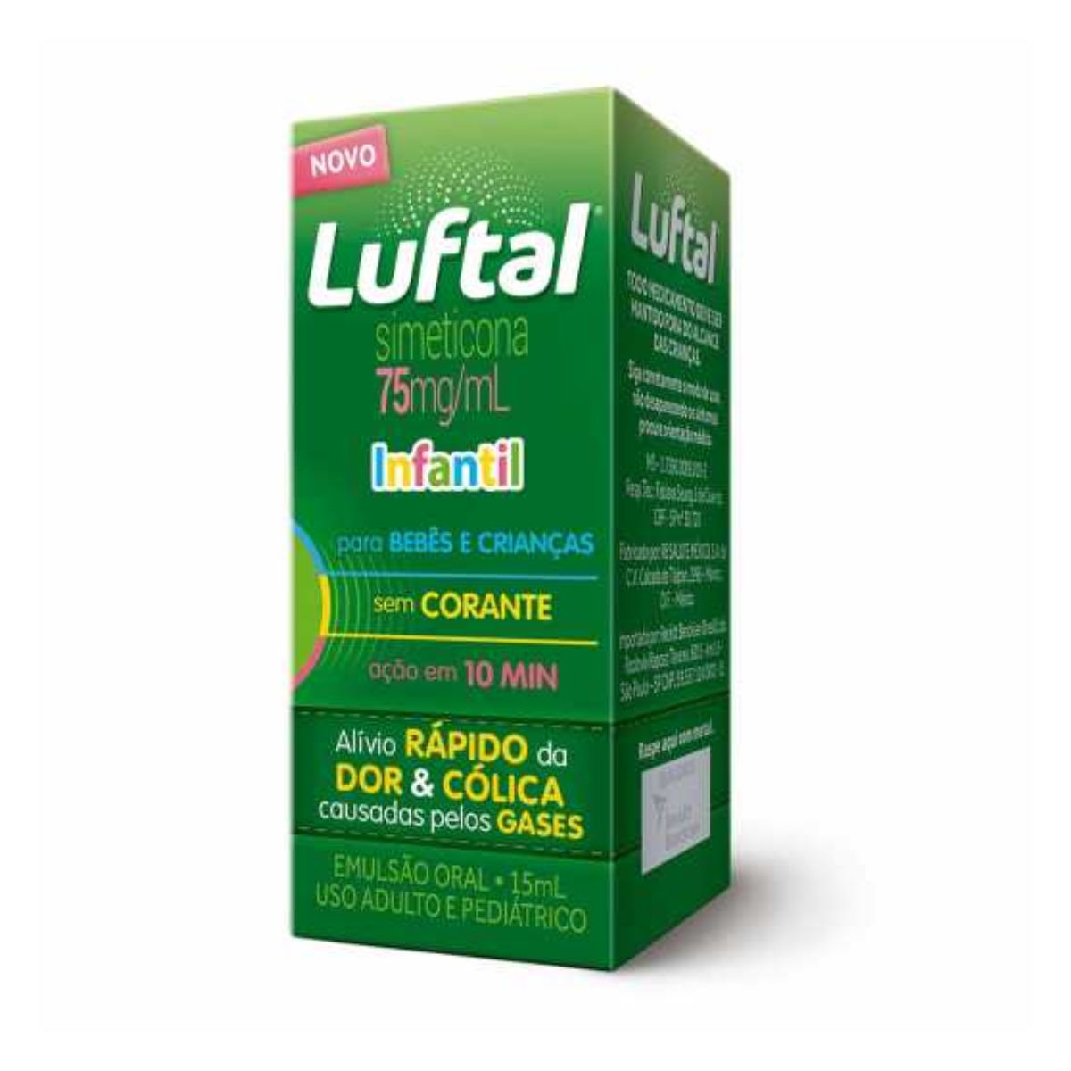 Antigases Infantil Luftal em Gotas 15ml