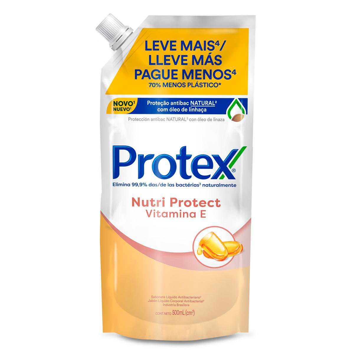 SAB LIQ PROTEX A-BACT 500ML-RF VITAMINA E