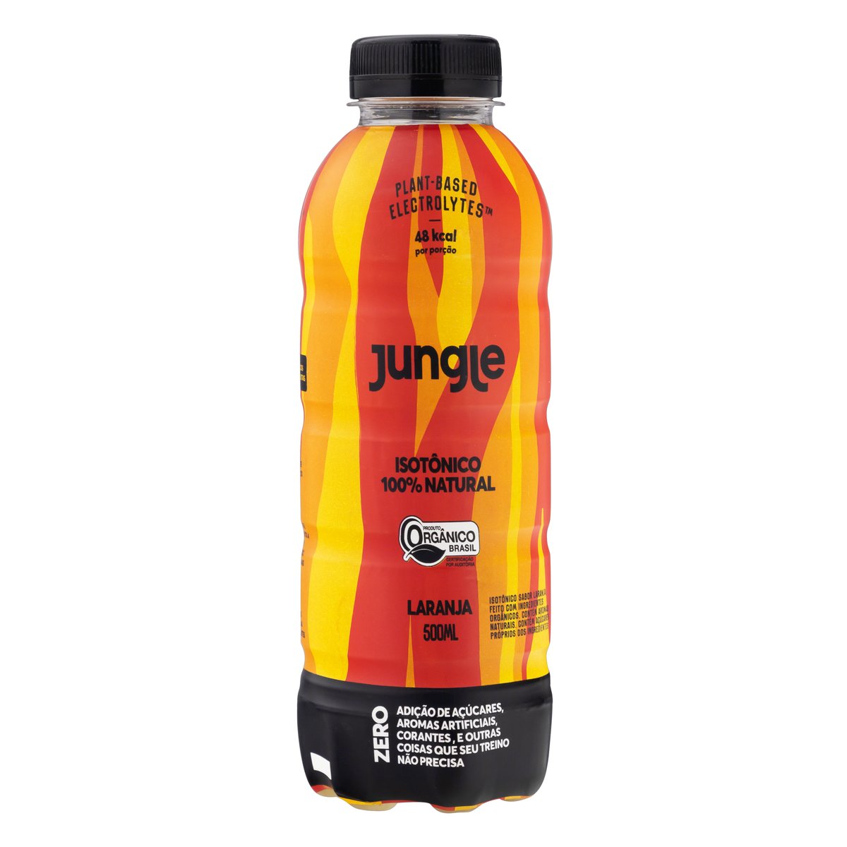 Isotônico Orgânico Laranja Jungle Garrafa 500 ml