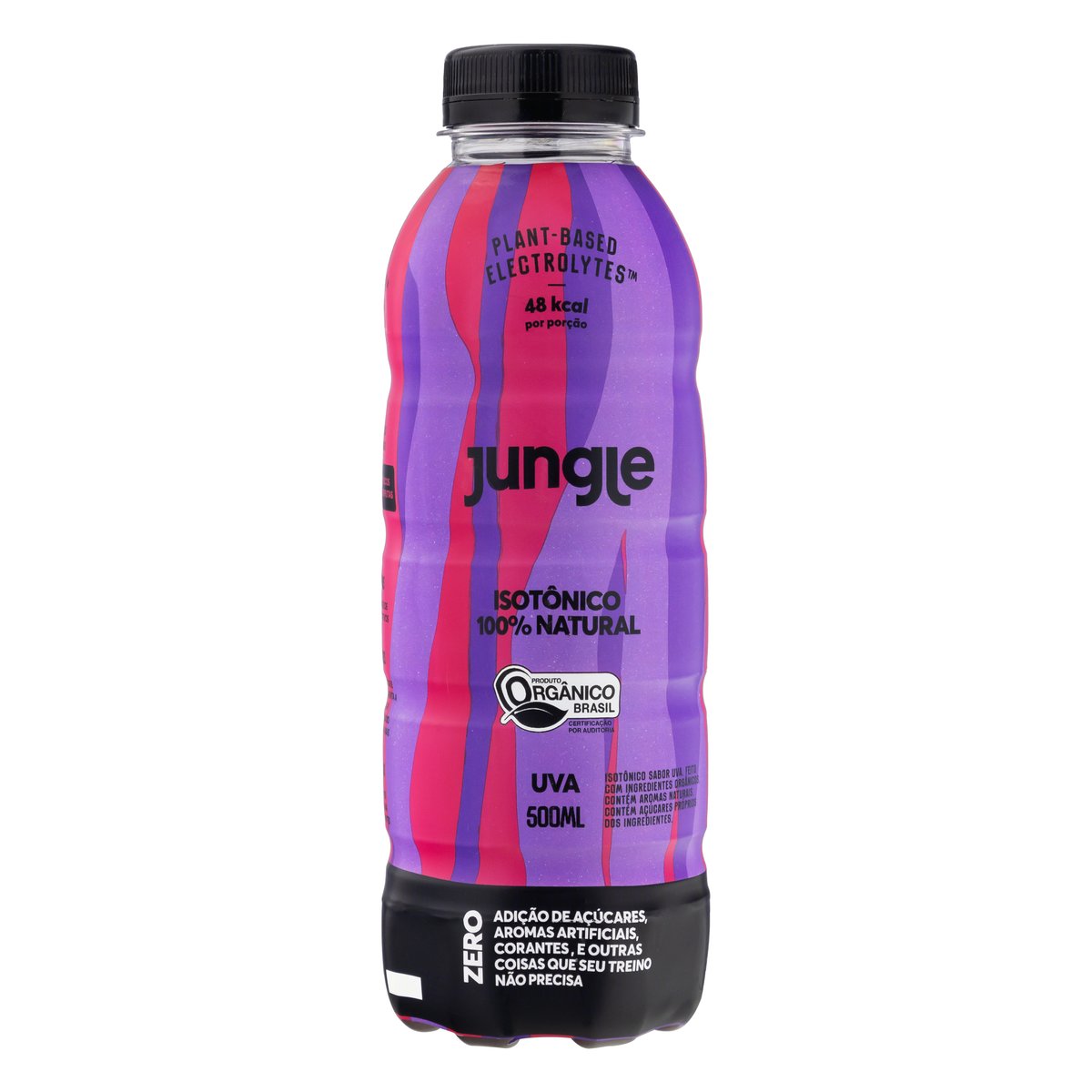 Isotônico Orgânico Uva Jungle Garrafa 500 ml