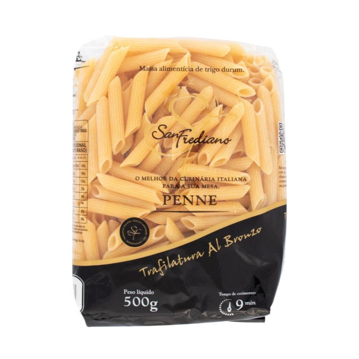 Massa Italiana San Frediano Curta Penne Rigate 500 g