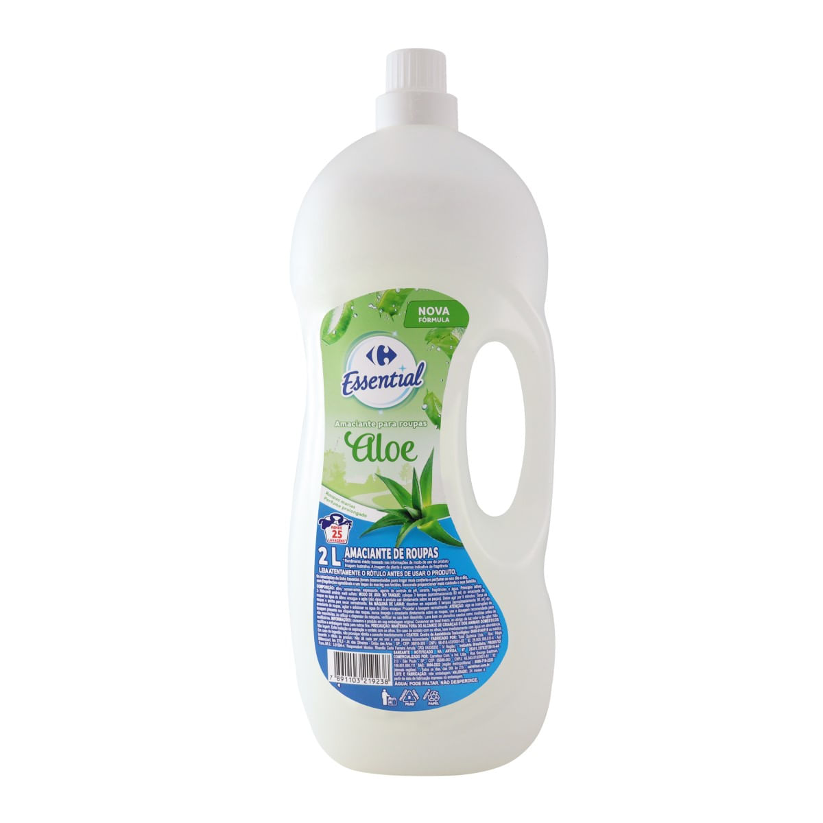 Amaciante Carrefour Essential Aloe Vera 2 litros