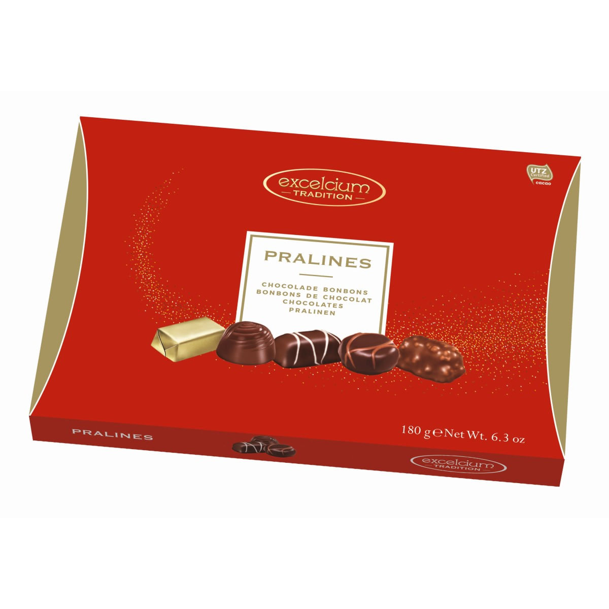 Bombom de Chocolate em Leite Excelcium 180 g