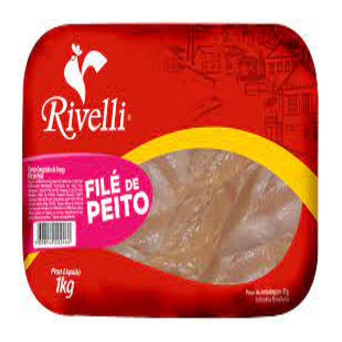 Filé de Peito de Frango Congelado Rivelli 1 kg