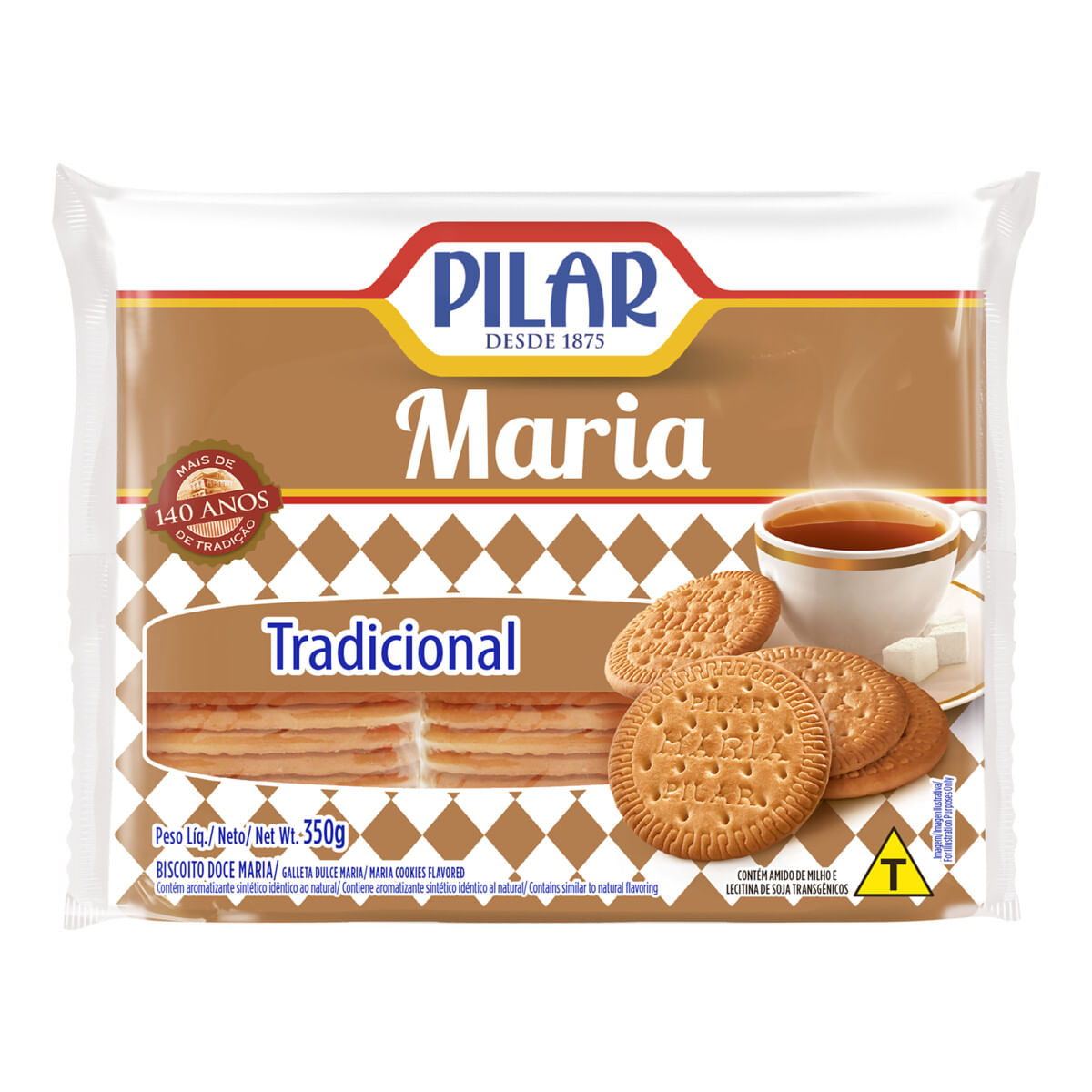 Biscoito Maria Tradicional Pilar 350 g