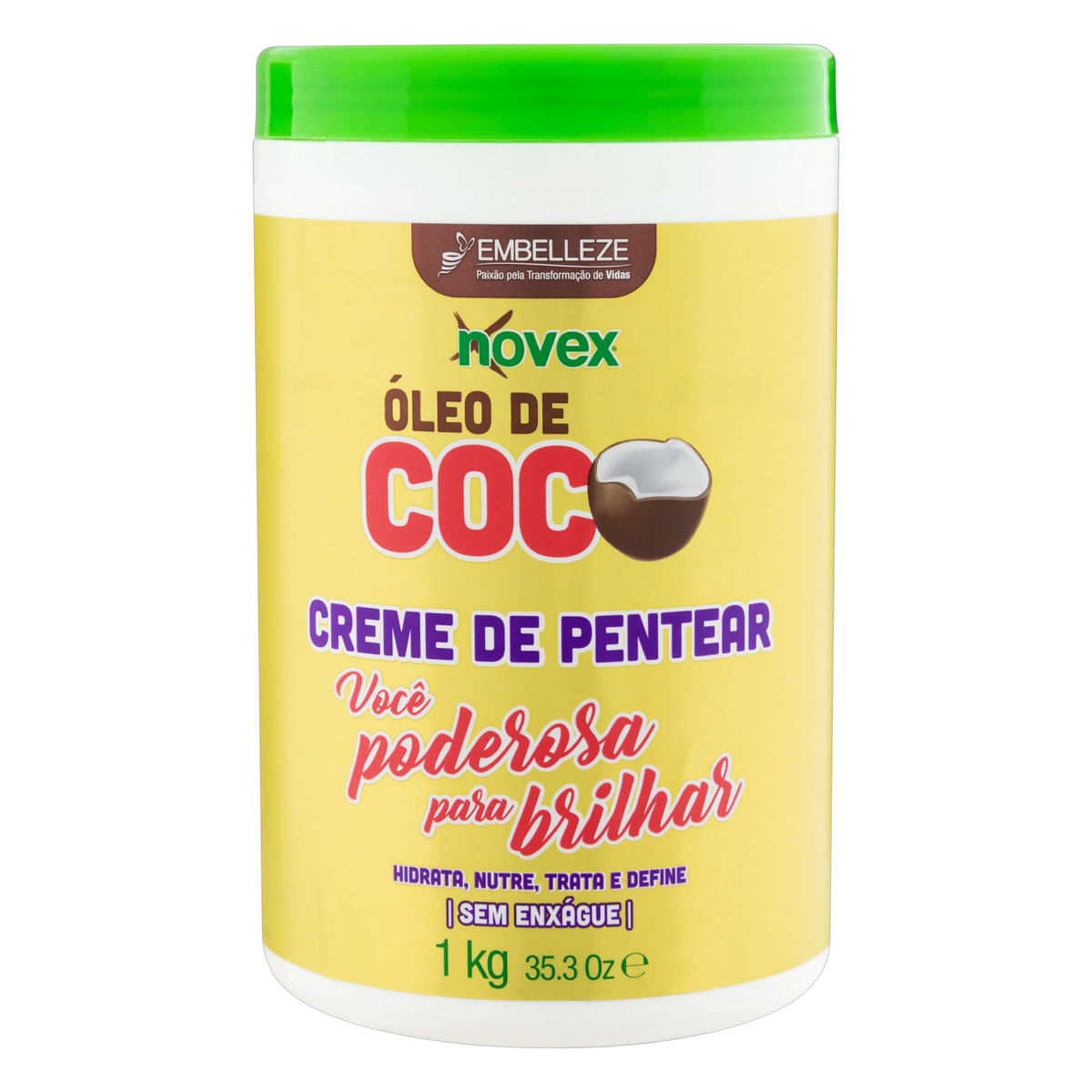 Creme para Pentear Novex Óleo de Coco 1 kg