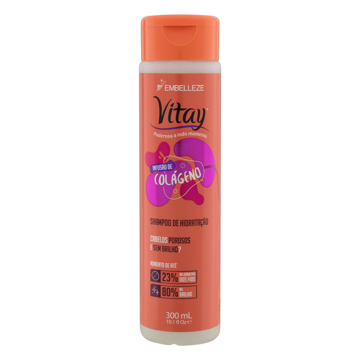 Shampoo Hidratante Vitay Infusão de Colágeno 300 ml