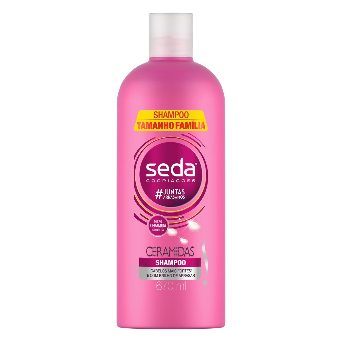 Shampoo Seda Cocriações Ceramidas 670 ml Tamanho Família