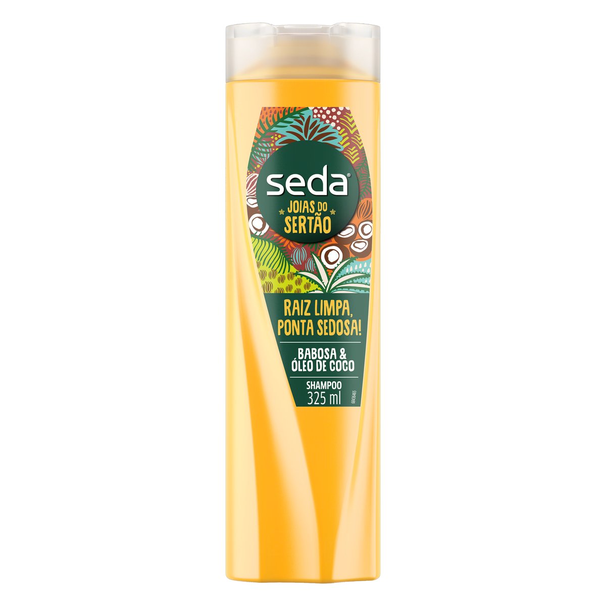 Shampoo Seda Joias do Sertão com Babosa &amp; Óleo de Coco 325 ml