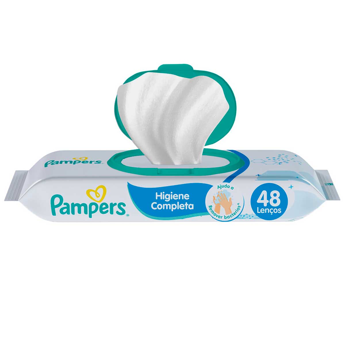 Lenços Umedecidos Pampers Higiene Completa 48 Unidades