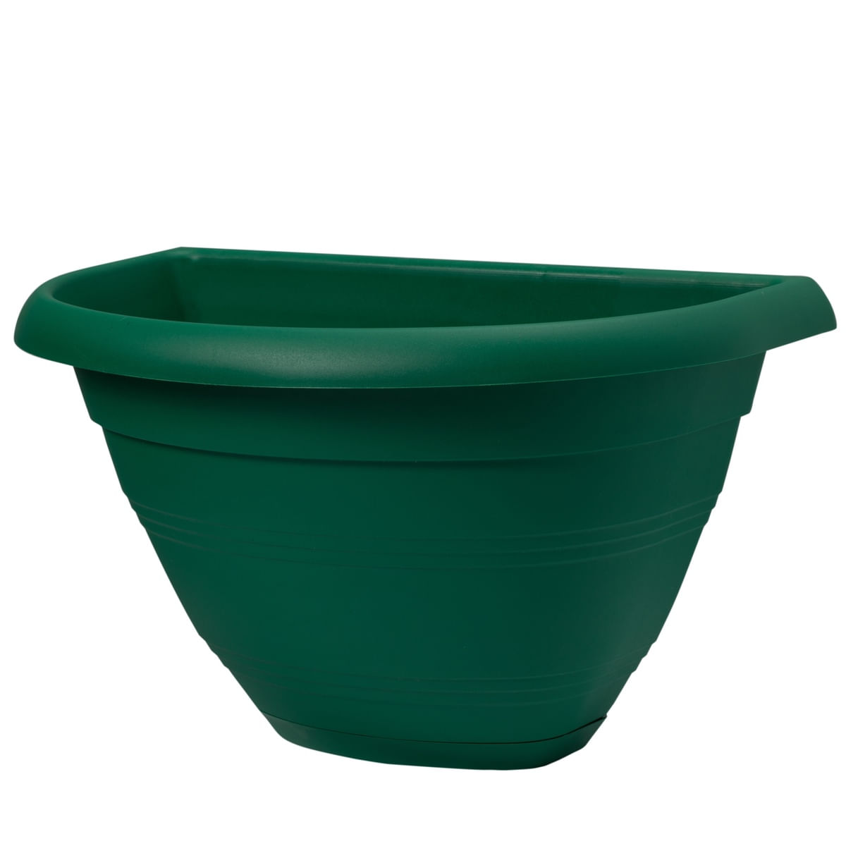 Vaso Parede com Prato Porto West Garden 30 cm Verde